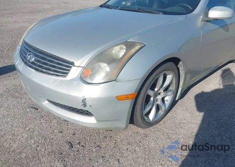 2004 Infiniti G35 from USA, damaged, VIN JNKCV54E44M809239